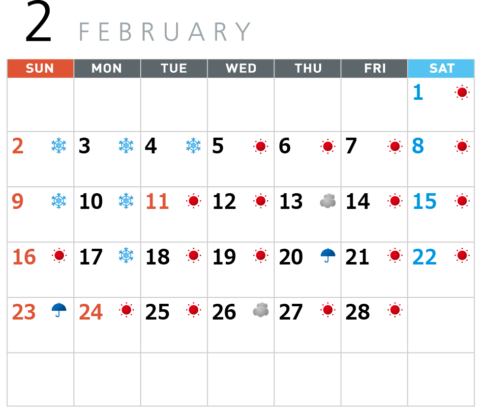 2月